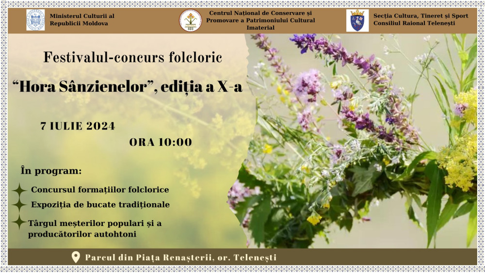Festivalul-concurs al obiceiurilor și tradițiilor de vară „Hora  Sânzienelor”