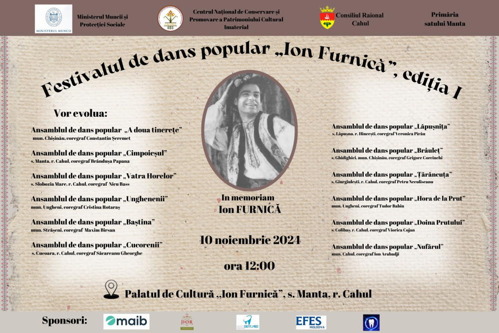 Festivalul de Dans Popular „Ion Furnică”, ediția I