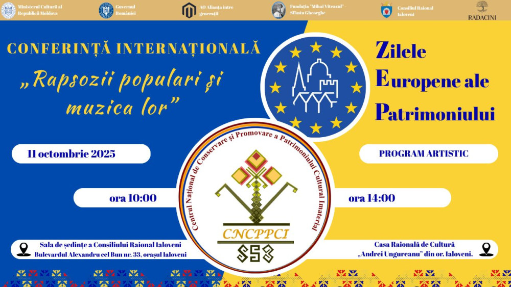 ZEP Conferința Internațională și spectacolul „Rapsozii populari și muzica lor”.