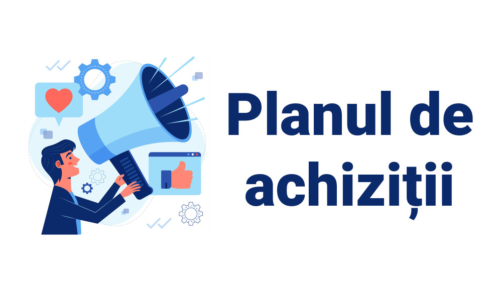 Planul de achiziții CNCPPCI pentru anul 2026