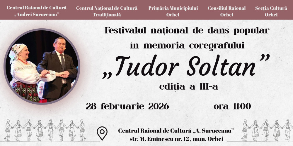 Festivalul național de dans popular „Tudor Soltan” ediția a a III-a
